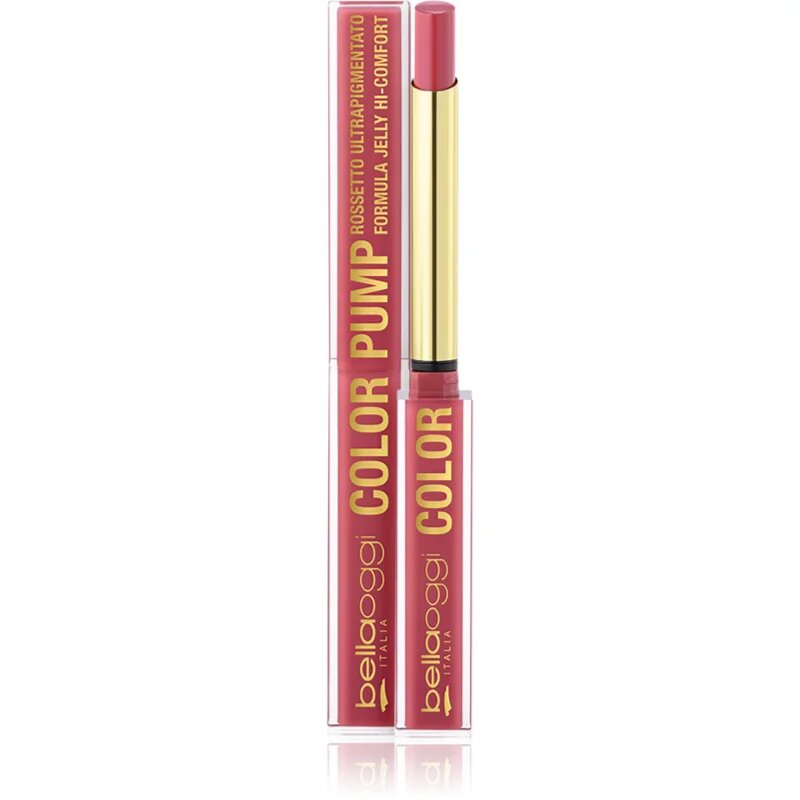 bellaoggi Color Pump Lipstick високо пигментирано кремообразно червило цвят Cherry Cola 7 гр.