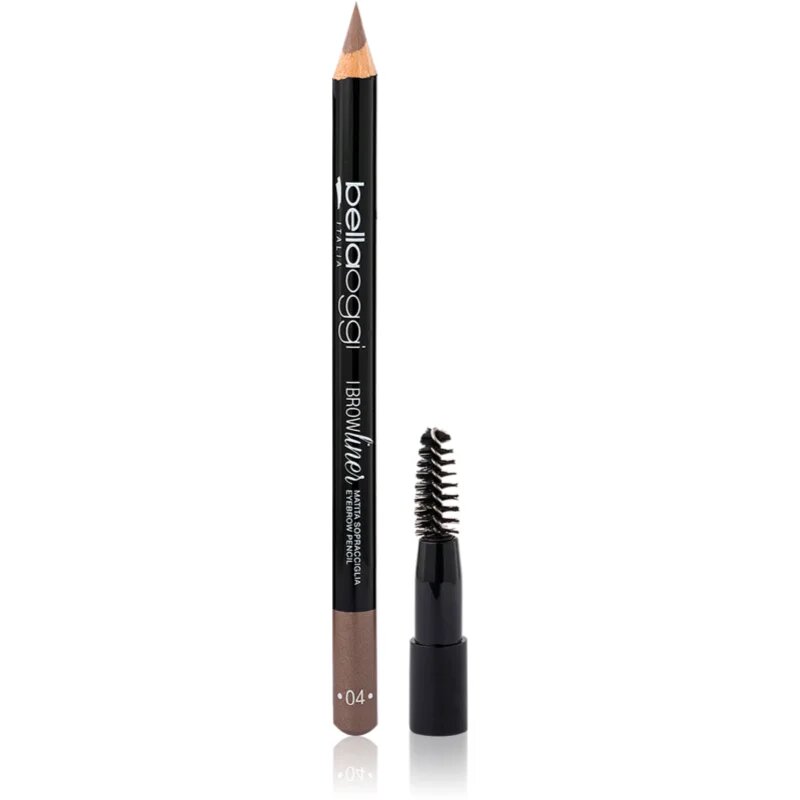 bellaoggi I Brow Liner молив за вежди с четка цвят Medium Brown 11 гр.