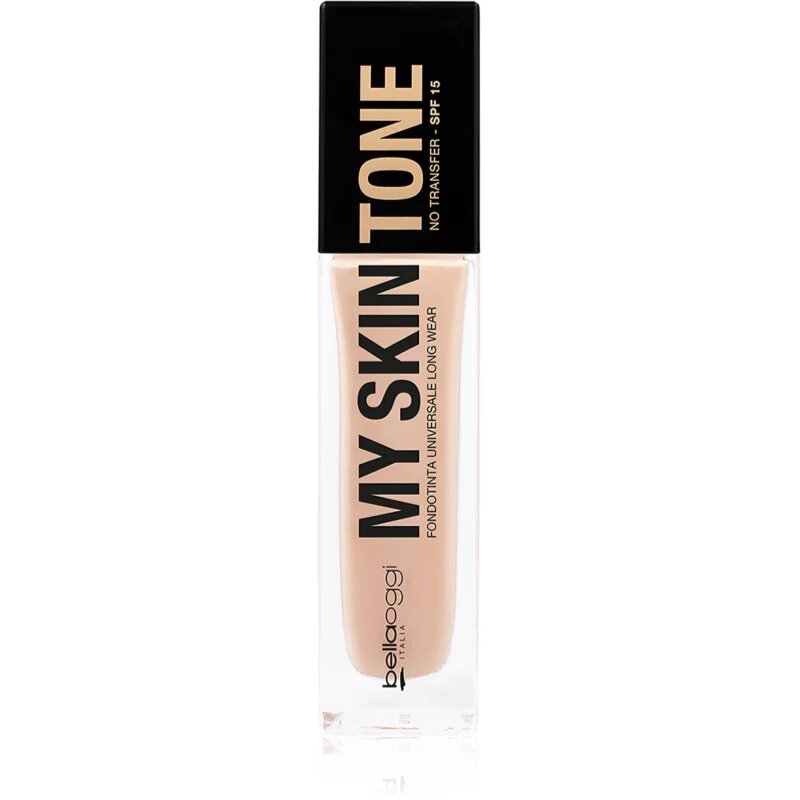 bellaoggi My Skin Tone дълготраен фон дьо тен SPF 15 цвят Ivory 30 мл.