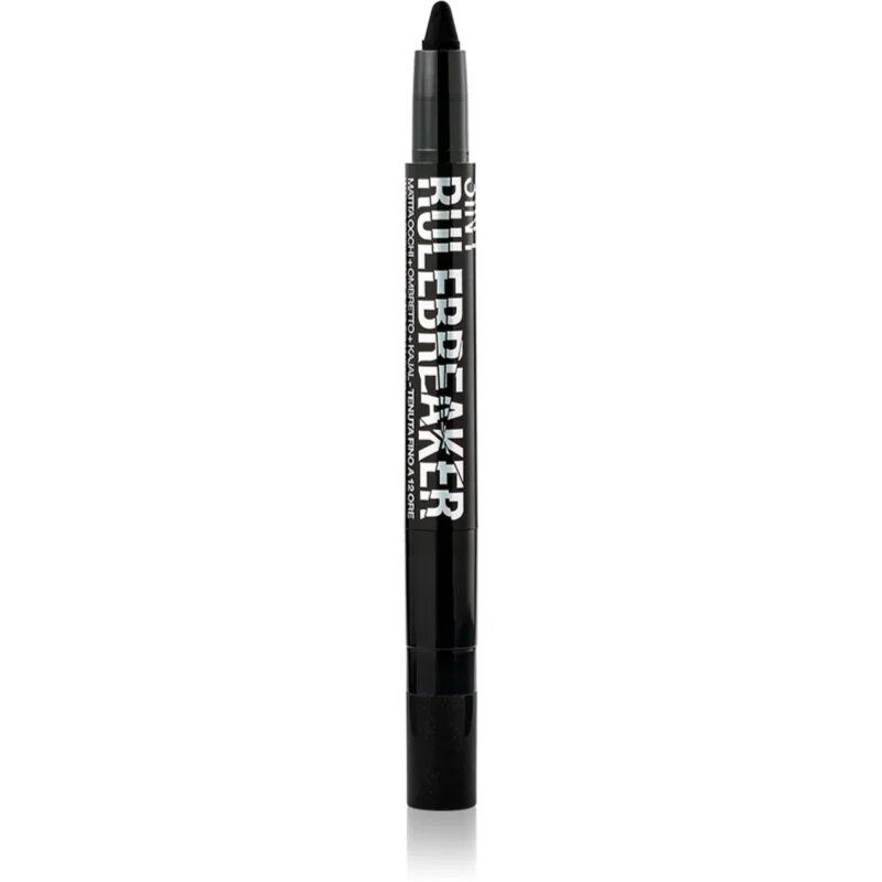 bellaoggi Rule Breaker 3 In 1 водоустойчив молив за очи 3 в 1 цвят Black 1 гр.