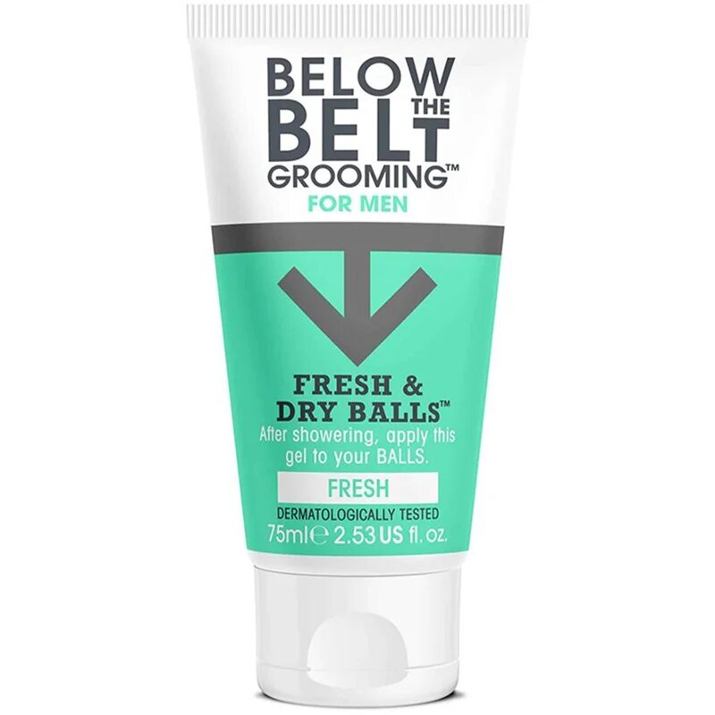 Below the Belt Grooming Below The Belt Fresh & Dry Balls Fresh дезодорант за интимните части за мъже 75 мл.