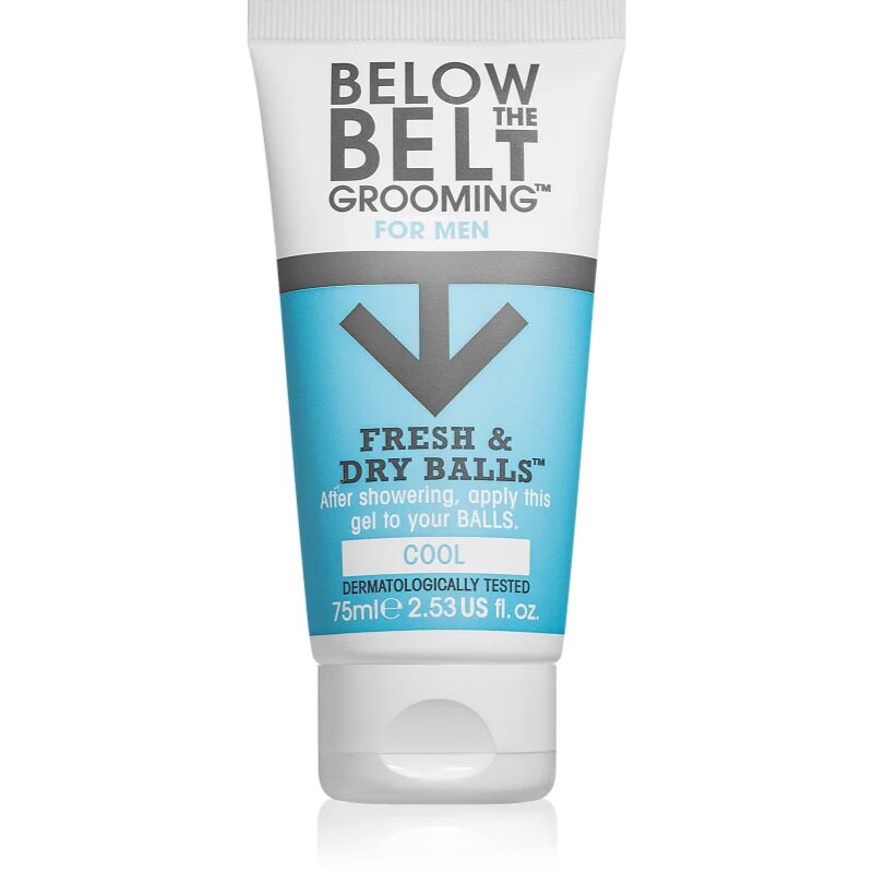 Below the Belt Grooming Cool Intimate Gel гел за интимна хигиена за мъже 75 мл.