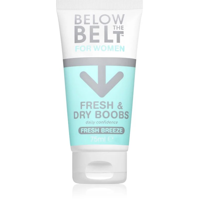 Below the Belt Grooming Fresh and Dry Boobs крем за гърди срещу изпотяване 75 мл.