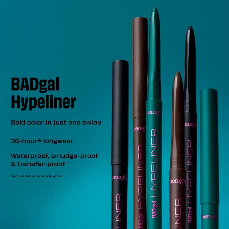 Benefit BADgal Hypeliner водоустойчива очна линия Midnight Brown 0.25 гр.