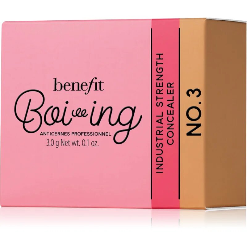 Benefit Boi-ing Industrial Strength Concealer коректор с висока покривност цвят 03 Medium Neutral 3 гр.