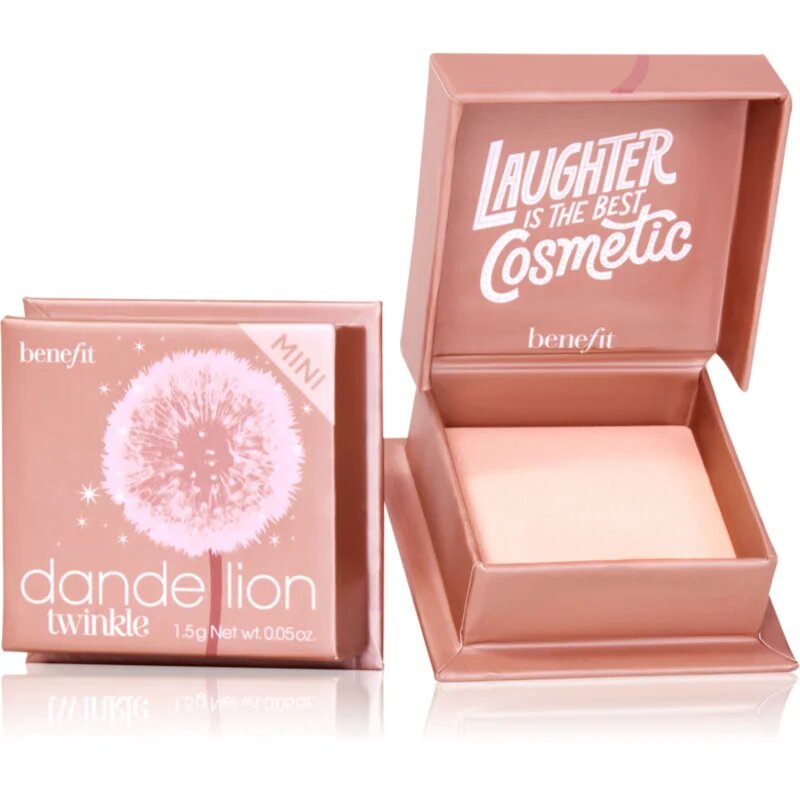 Benefit Dandelion Twinkle Mini озарител цвят Soft nude-pink 15 гр.