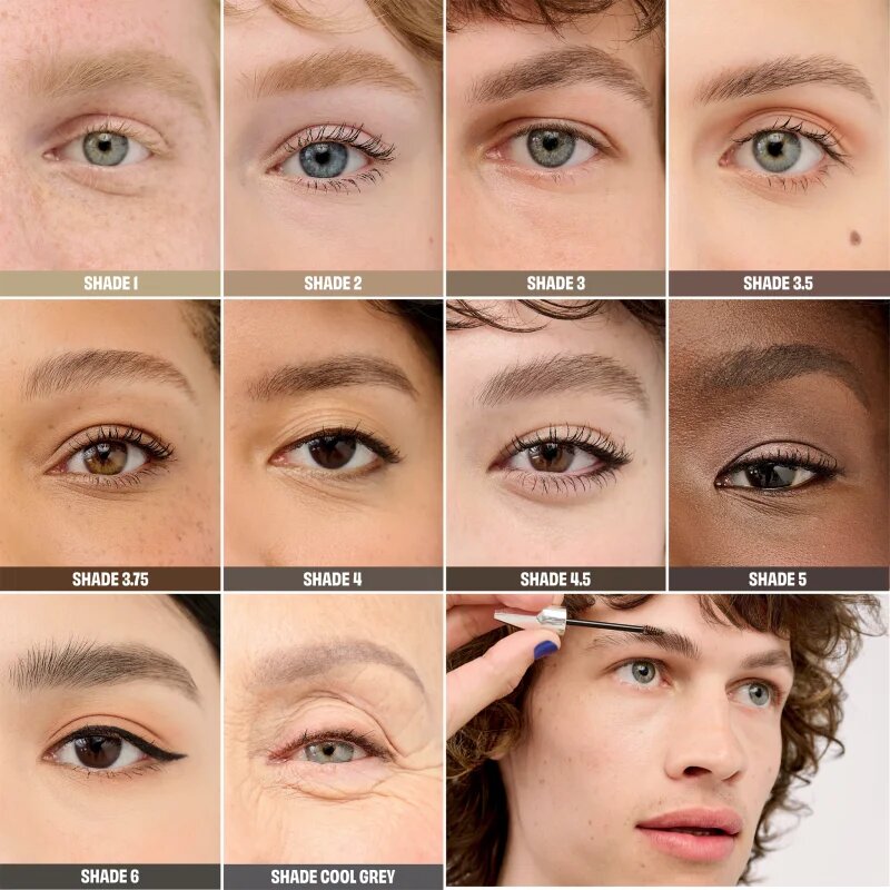 Benefit Gimme Brow+ Mini гел за вежди за увеличаване на обема цвят 45 Neutral Deep Brown 15 гр.