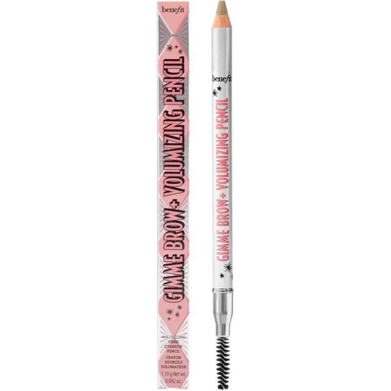 Benefit Gimme Brow+ Volumizing Pencil водоустойчив молив за вежди за обем цвят 1 Cool Light Blonde 119 гр.