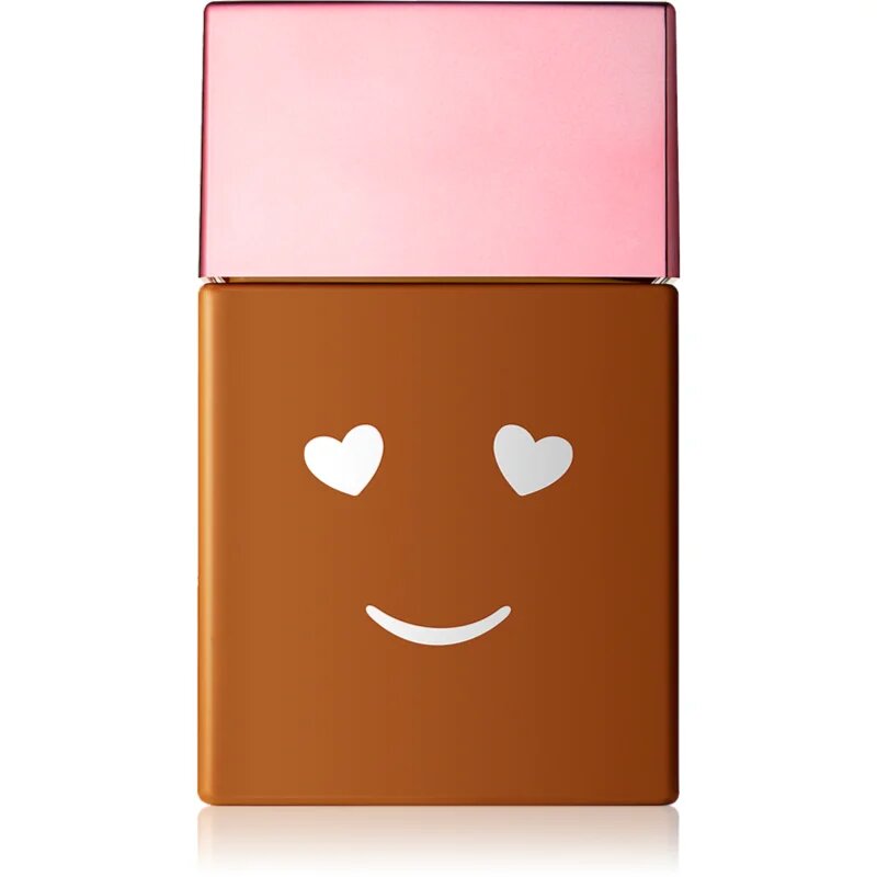 Benefit Hello Happy Soft Blur Foundation течен фон дьо тен с матов завършек SPF 15 цвят 10 Deep Warm 30 мл.