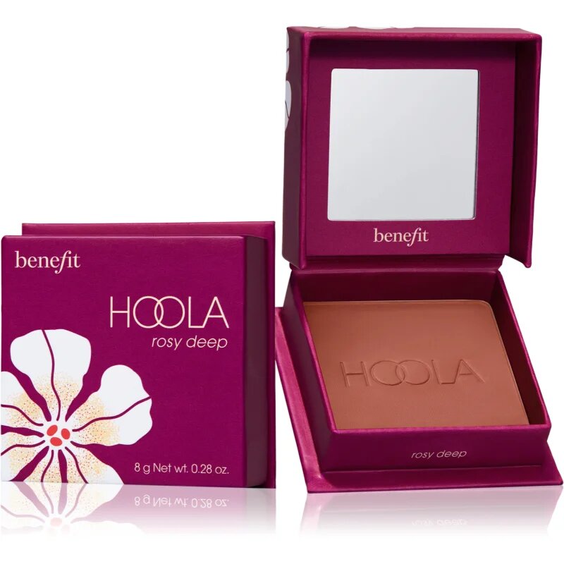 Benefit Hoola бронзираща пудра с матиращ ефект цвят Rosy Deep 8 гр.
