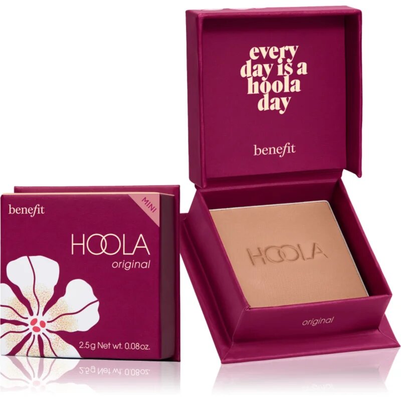 Benefit Hoola Mini бронзираща пудра с матиращ ефект цвят Hoola 2.5 гр.