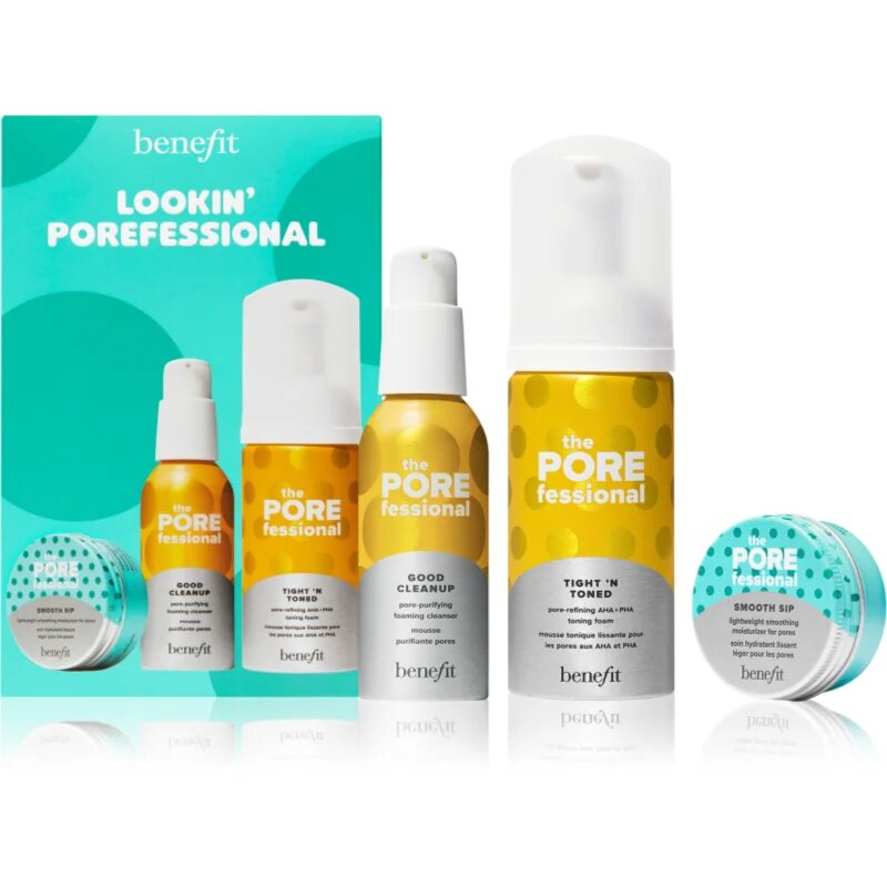 Benefit Lookin’ POREfessional комплект за грижа за лице