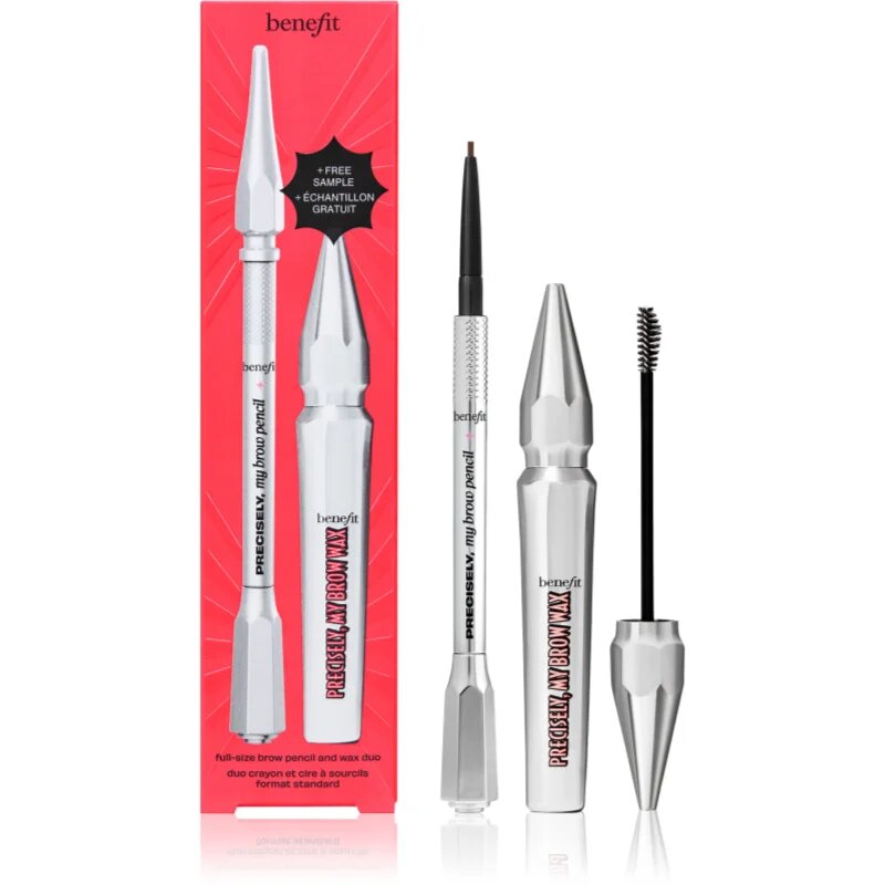 Benefit Precisely My Brow Duo сет за перфектни вежди цвят 04 Warm Deep Brown