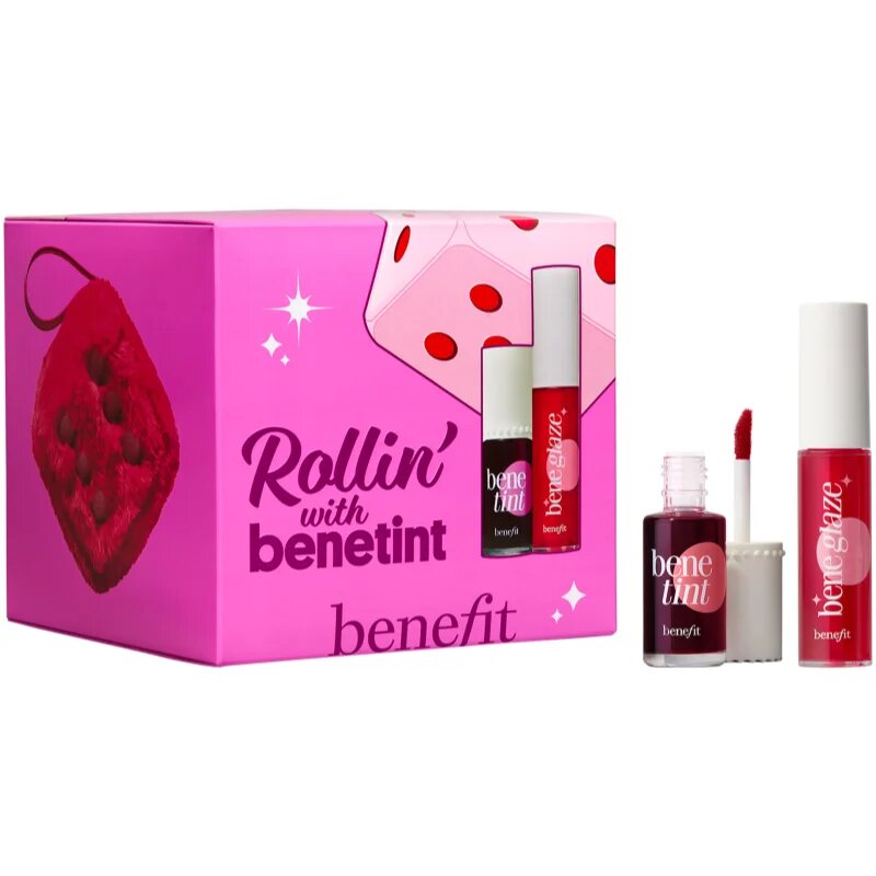 Benefit Rollin' with Benetint комплект за устни