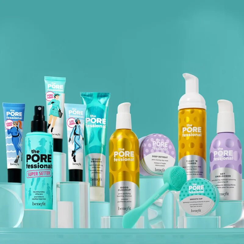 Benefit The POREfessional All-In-One Mask Wand ексфолираща четка и апликатор за нанасяне на маски за лице 1 бр.