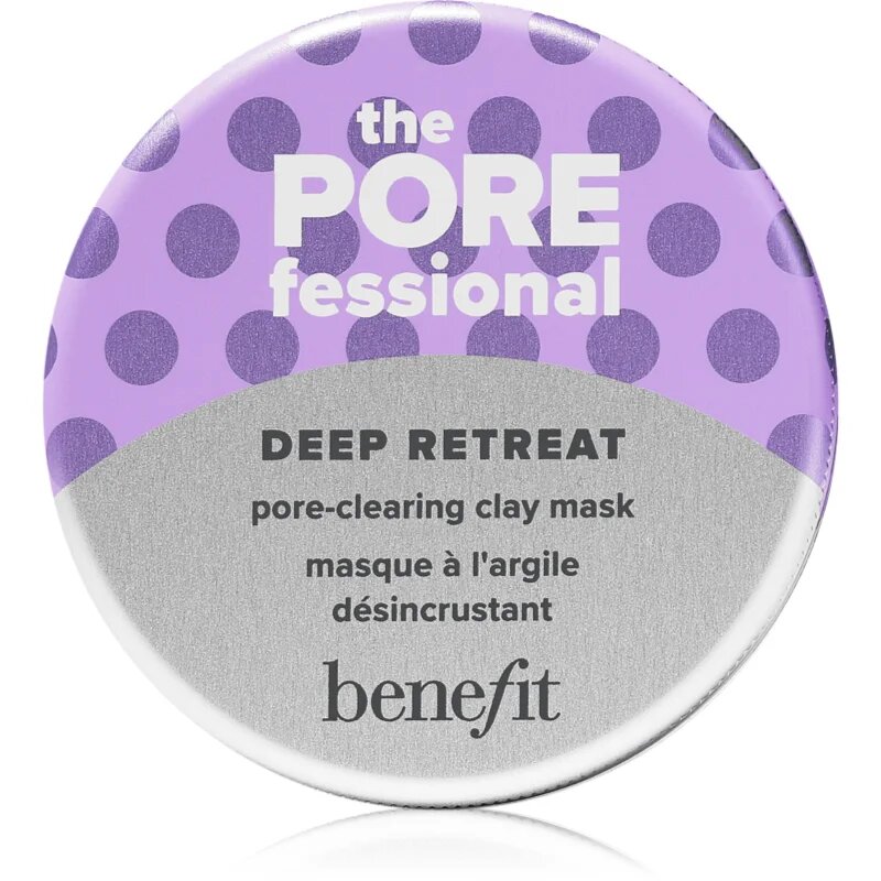 Benefit The POREfessional Deep Retreat Mini почистваща глинена маска за лице за разширени пори 30 мл.
