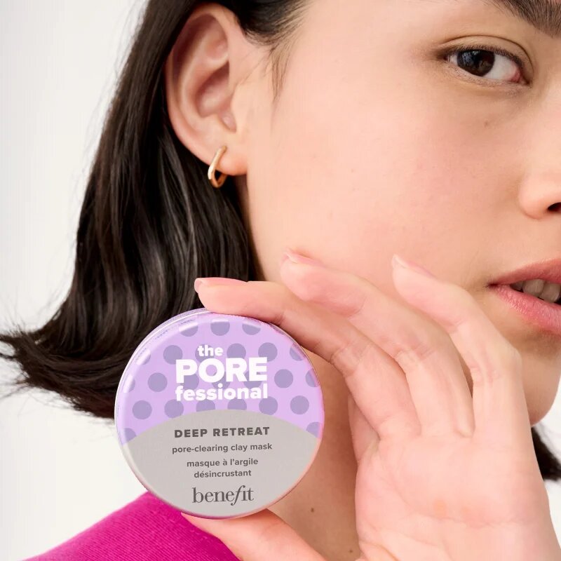 Benefit The POREfessional Deep Retreat Mini почистваща глинена маска за лице за разширени пори 30 мл.