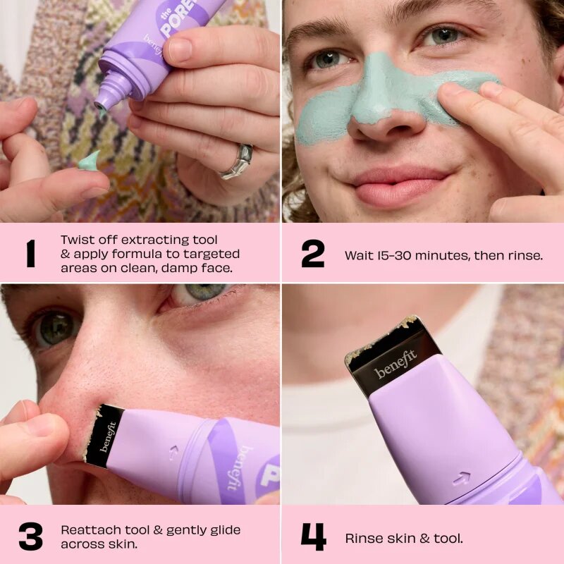 Benefit The POREfessional Degunker дълбоко почистваща маска за лице с шпатула 22 мл.