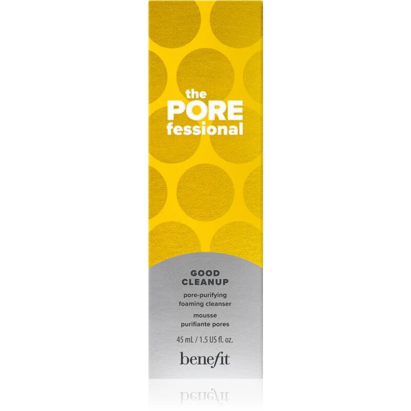 Benefit The POREfessional Good Cleanup Mini нежна почистваща пяна за стягане на порите и матов ефект 45 мл.