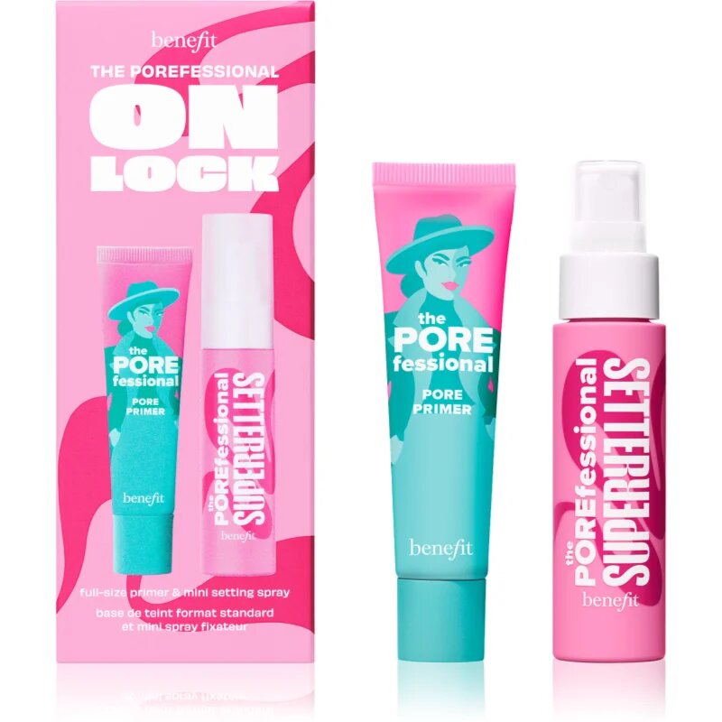 Benefit The POREfessional On Lock комплект декоративна козметика