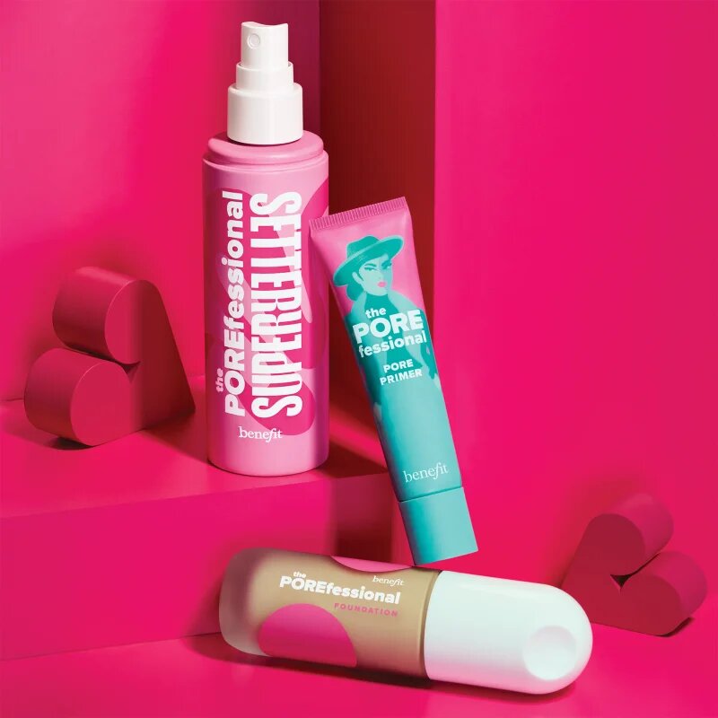 Benefit The POREfessional On Lock комплект декоративна козметика