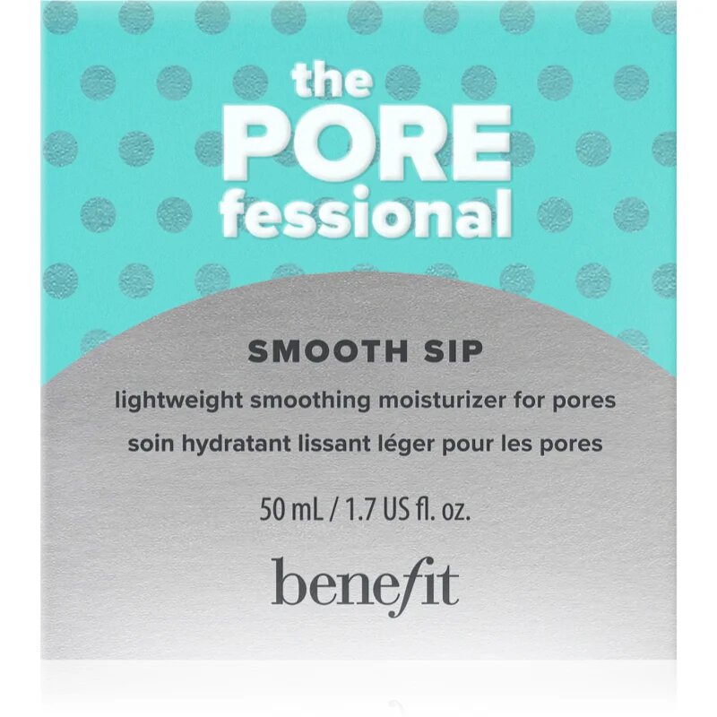 Benefit The POREfessional Smooth Sip лек гел-крем за хидратиране на кожата и минимизиране на порите 50 мл.