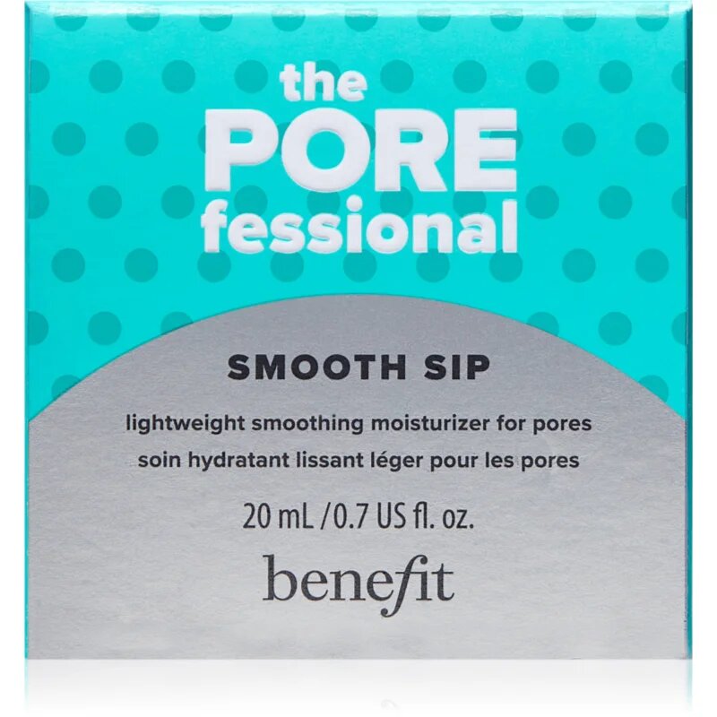 Benefit The POREfessional Smooth Sip Mini лек гел-крем за хидратиране на кожата и минимизиране на порите 20 мл.