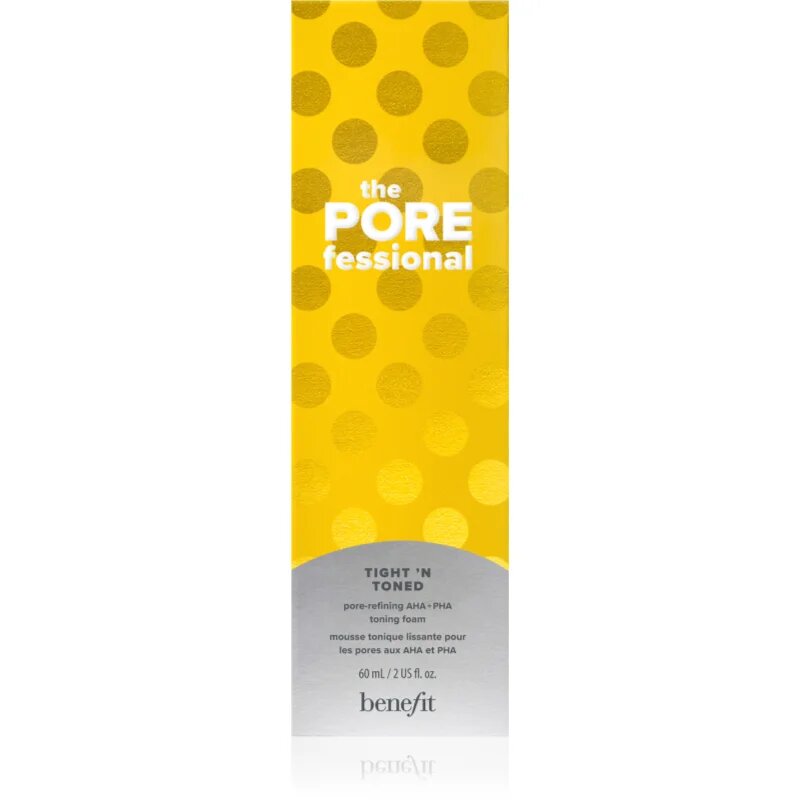 Benefit The POREfessional Tight 'n Toned Mini тонираща пяна за изглаждане на кожата и минимизиране на порите 60 мл.