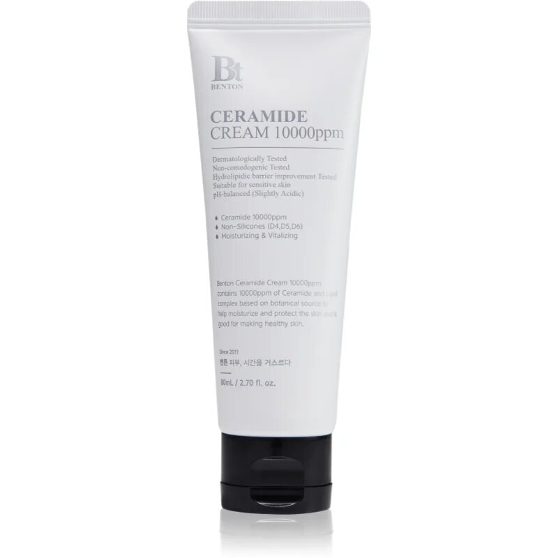 Benton Ceramide успокояващ и хидратиращ крем за регенерация и възстановяване на кожата 80 мл.