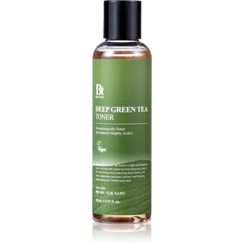Benton Deep Green Tea хидратиращ тоник със зелен чай 150 мл.
