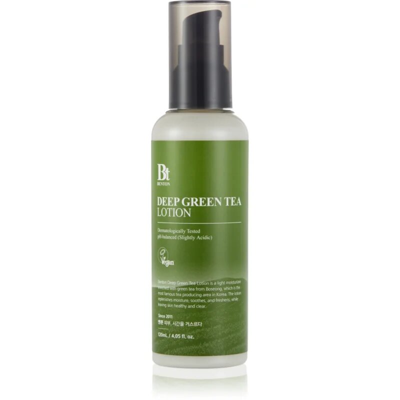 Benton Deep Green Tea хидратиращо мляко със зелен чай 120 мл.