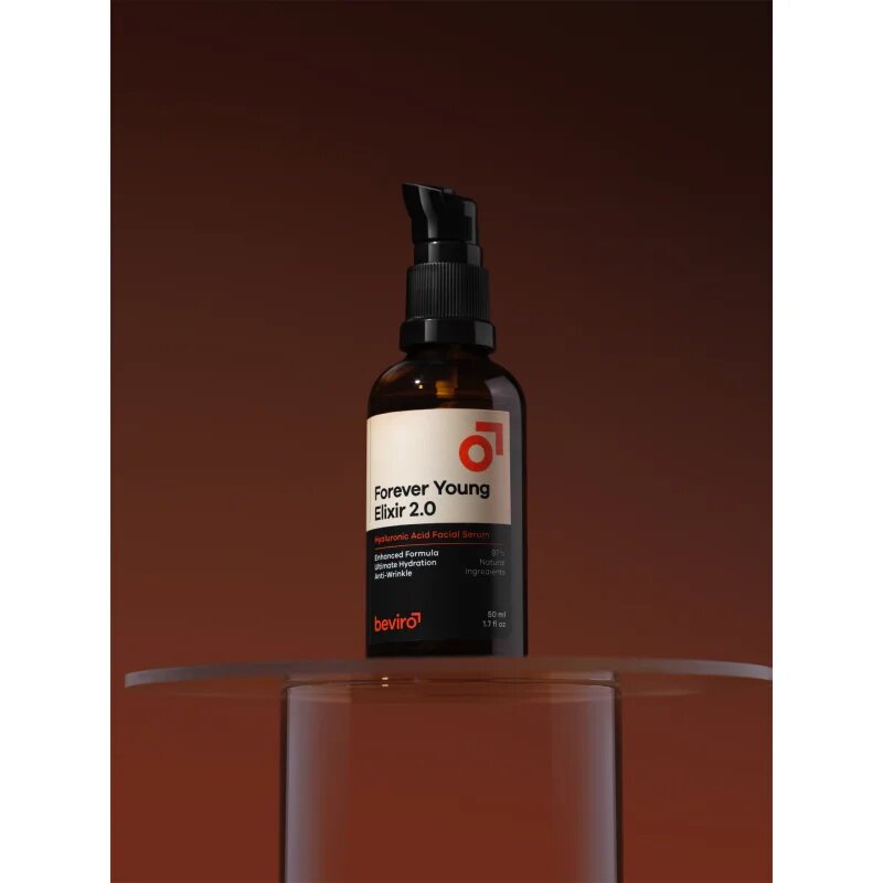 Beviro Forever Young Elixir серум против бръчки с хиалуронова киселина 50 мл.