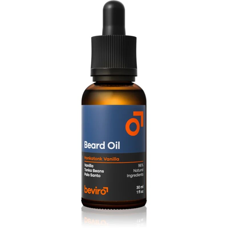 Beviro Honkatonk Vanilla Beard Oil олио за брада 30 мл.