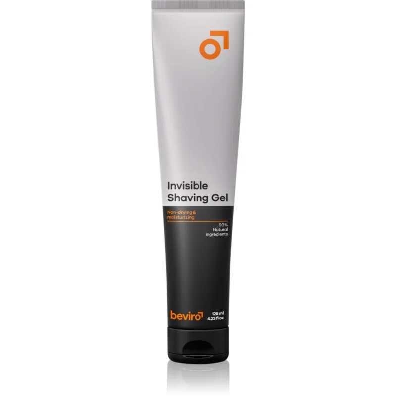 Beviro Invisible Shaving Gel гел за бръснене за мъже 125 мл.