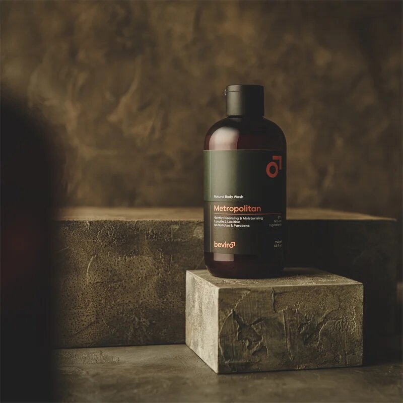 Beviro Natural Body Wash Metropolitan душ-гел за мъже 250 мл.