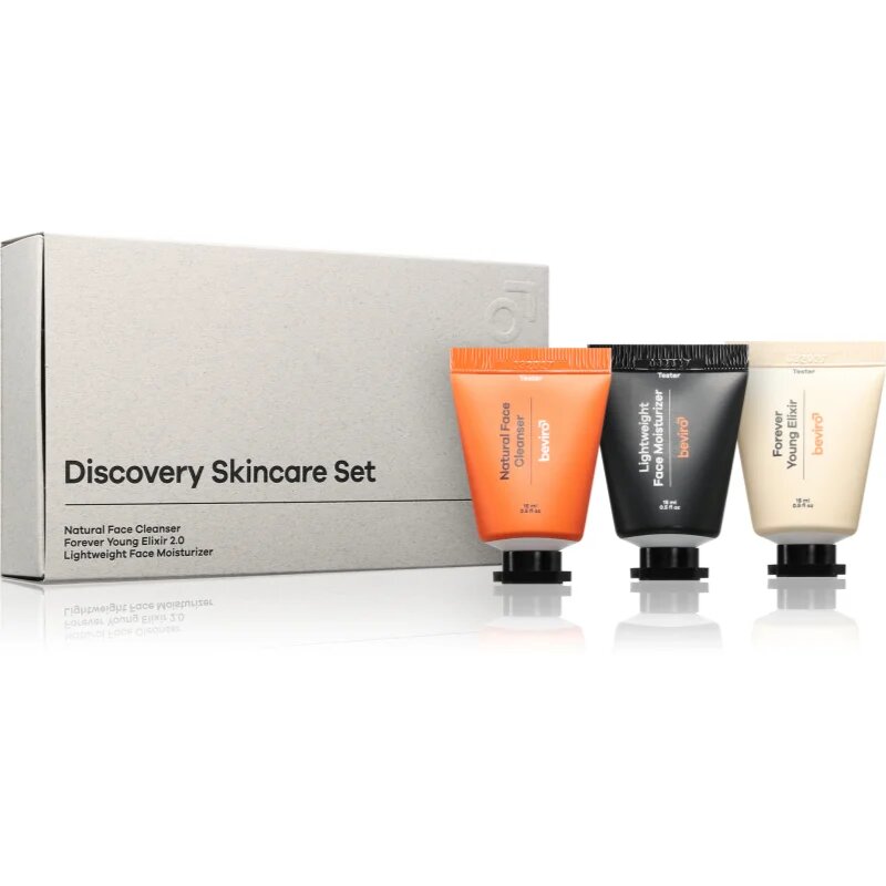 Beviro Skincare Discovery Set комплект за перфектна кожа за мъже