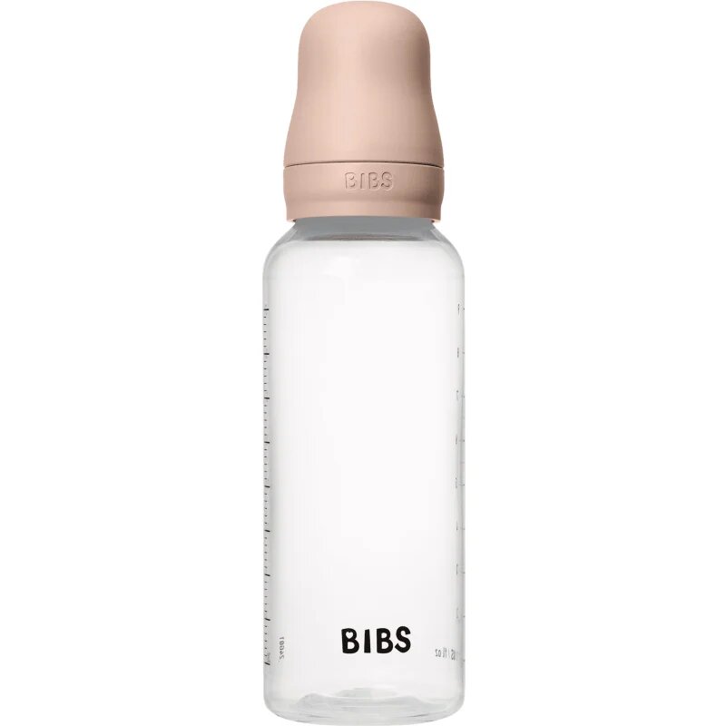 BIBS Anti-Colic Baby Bottle Latex шише против колики с биберон от латекс Blush 1 бр.