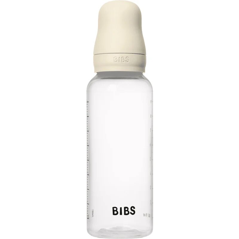BIBS Anti-Colic Baby Bottle Latex шише против колики с биберон от латекс Ivory 1 бр.
