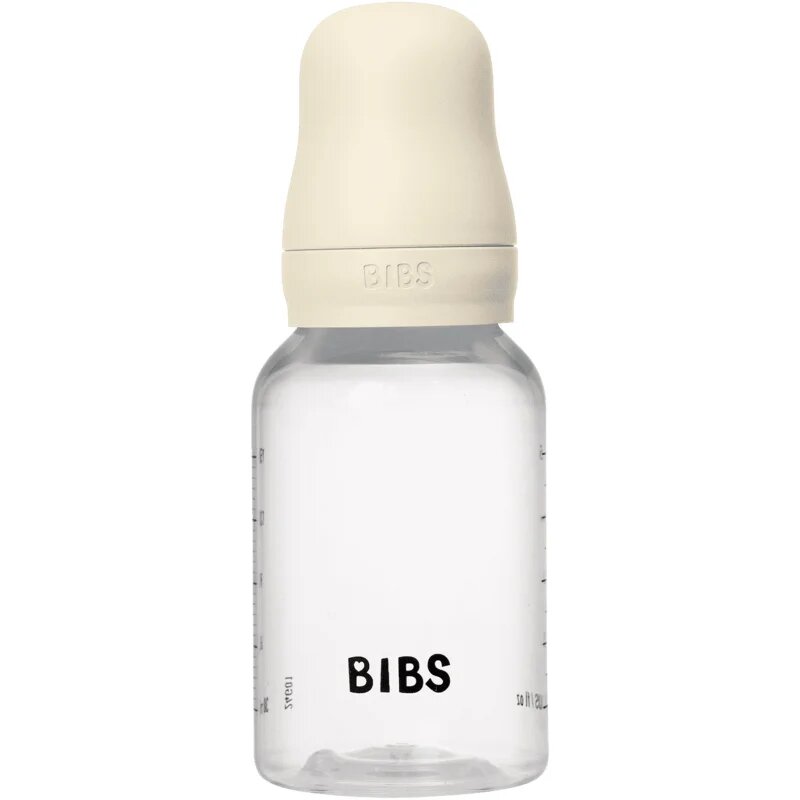 BIBS Anti-Colic Baby Bottle Latex шише против колики с биберон от латекс Ivory 1 бр.