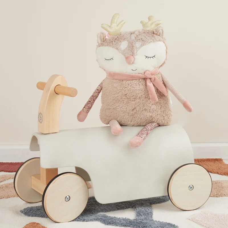 Bieco Cuddly Pillow Fawn Ella плюшена възглавничка 9 m+ 1 бр.