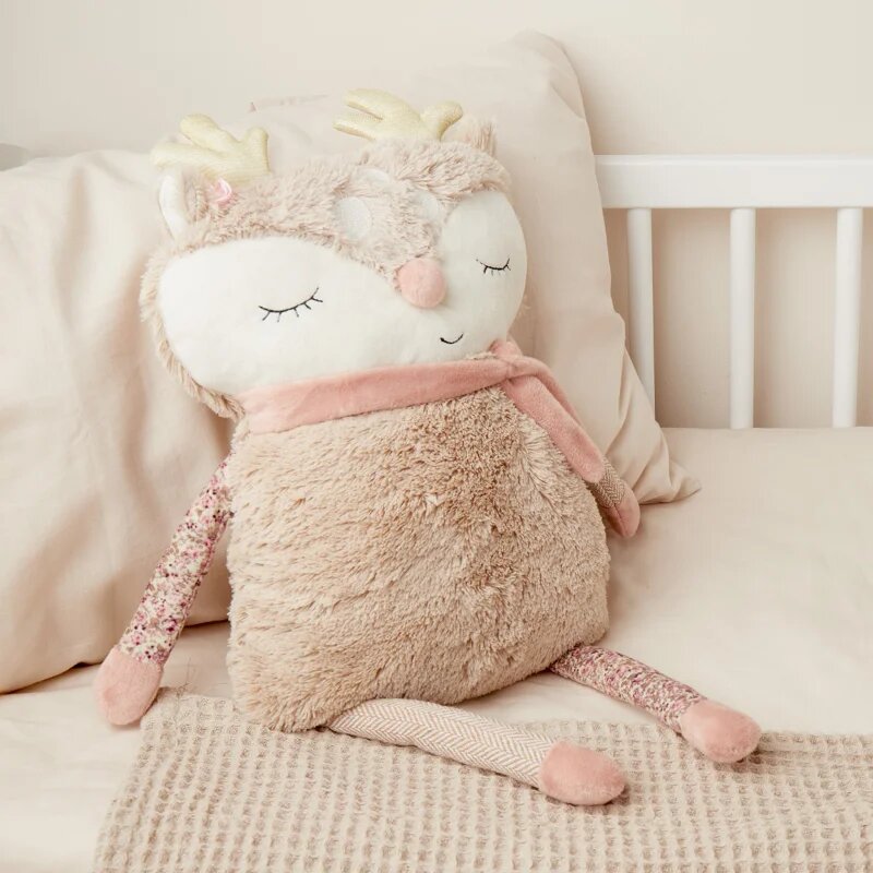 Bieco Cuddly Pillow Fawn Ella плюшена възглавничка 9 m+ 1 бр.