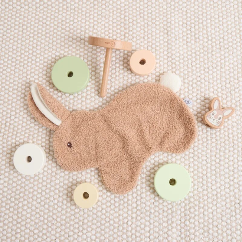Bieco Cuddly Toy Bunny Fine играчка за заспиване 1 бр.
