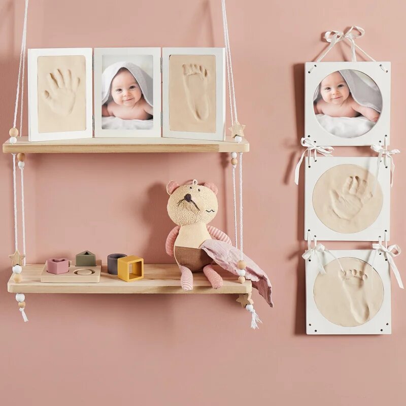 Bieco Impression Set with Picture Frame комплект за отпечатъци на бебето 44 x 19 x 1 cm