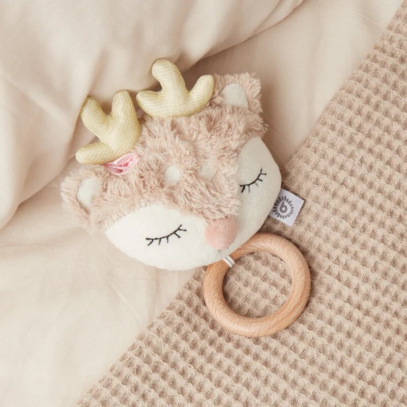 Bieco Musical Toy Fawn Ella контрастна играчка за окачане с мелодия 0 m+ 1 бр.