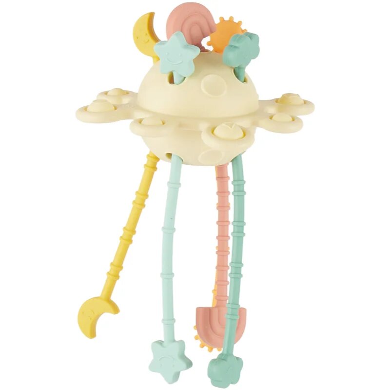 Bieco Silicone Activity Planet играчка за подреждане 1 бр.