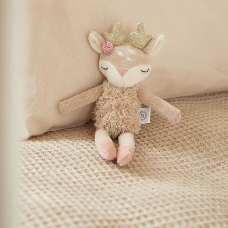 Bieco Toy with Rattle Fawn Ella плюшена играчка с дрънкалка 0 m+ 1 бр.