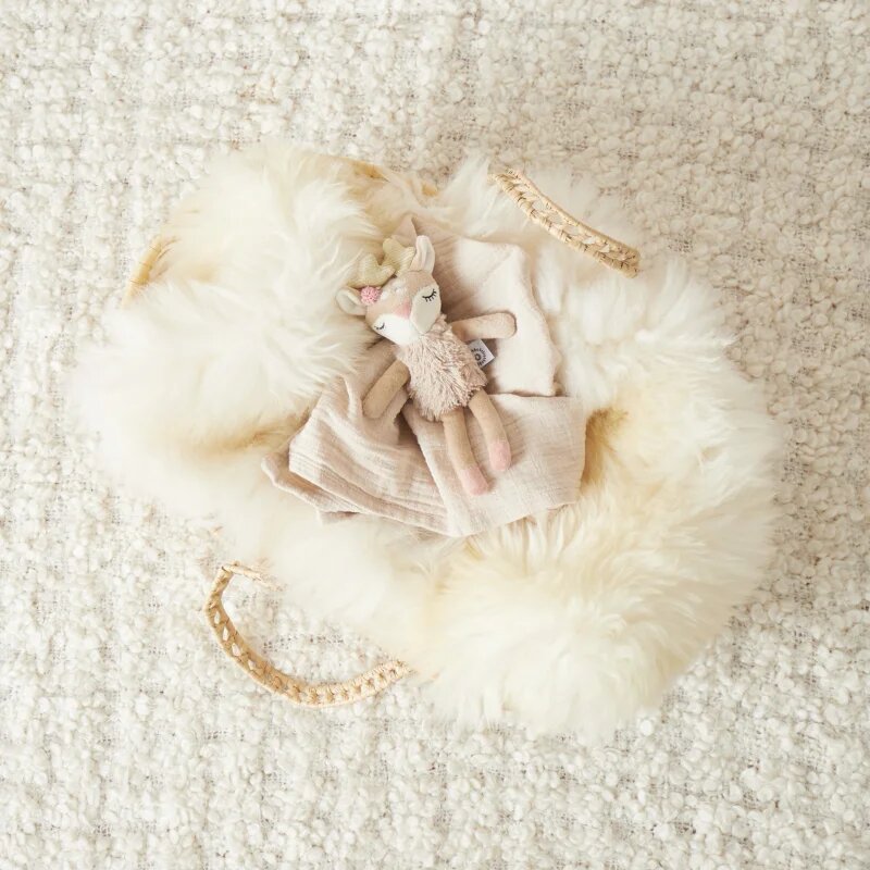 Bieco Toy with Rattle Fawn Ella плюшена играчка с дрънкалка 0 m+ 1 бр.