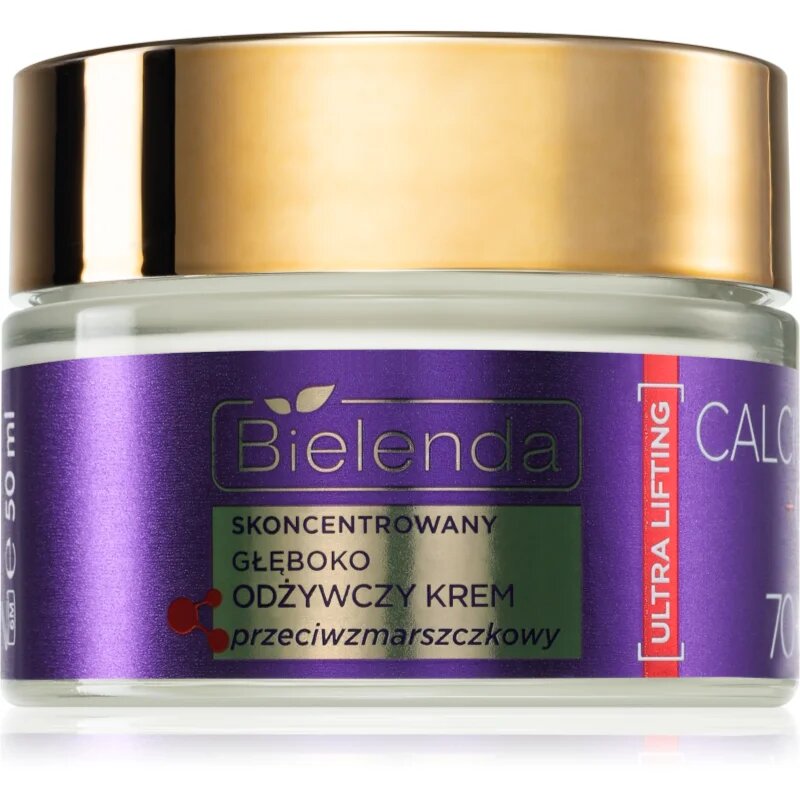 Bielenda Calcium + Q10 Concentrated deeply nourishing anti-wrinkle cream for day 70+ дневен стягащ крем против бръчки 50 мл.