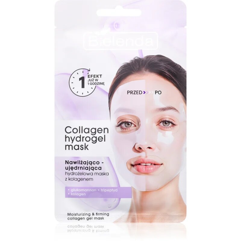Bielenda Collagen Hydrogel Mask хидрогелна маска с колаген 1 бр.