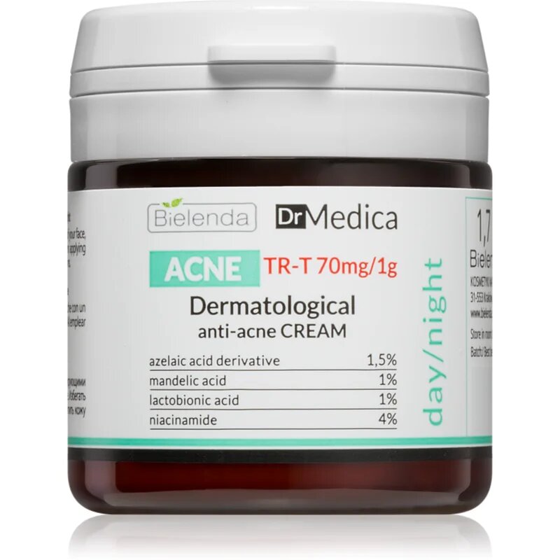 Bielenda Dr Medica Acne крем за лице за мазна кожа склонна към акне 50 мл.